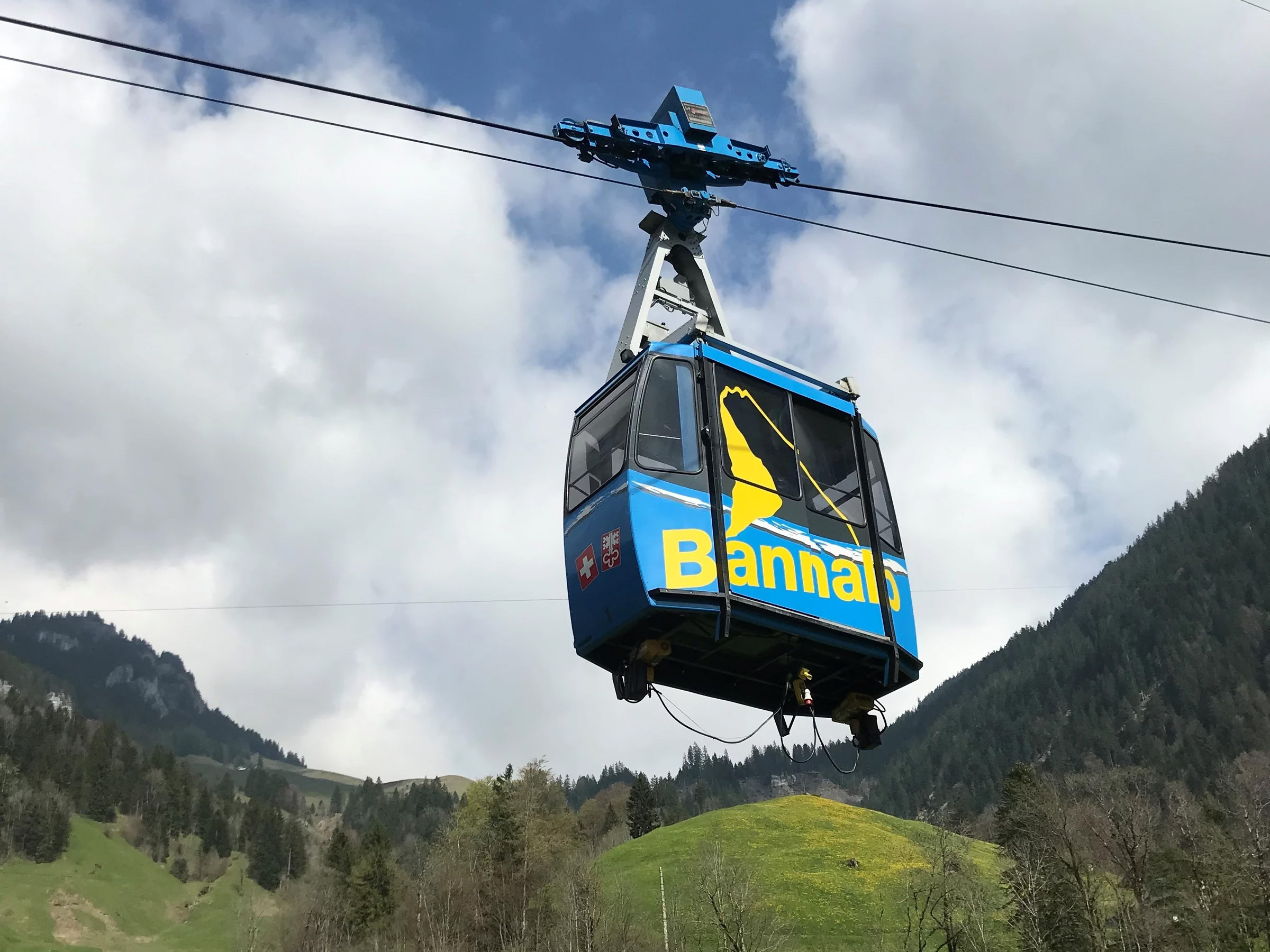 Luftseilbahn fell chruezhuette bannalp 2